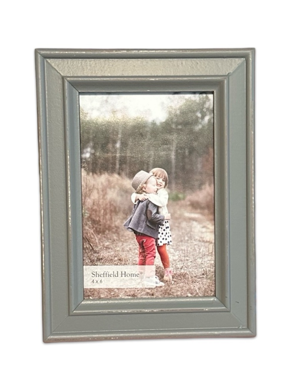 Sheffield Home 4x6 Silver Gray Picture Frame Classic Display Decor